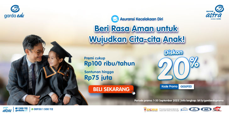 Promo Asuransi Kecelakaan Diri Untuk Perlindungan Pendidikan Anak
