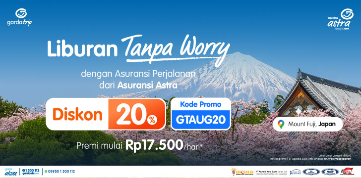 Promo Asuransi Perjalanan Domestik & Internasional